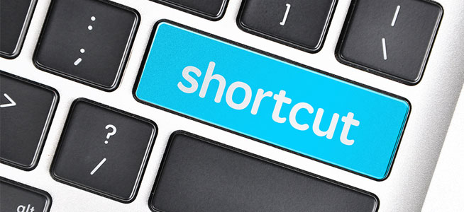 Shortcut graphic